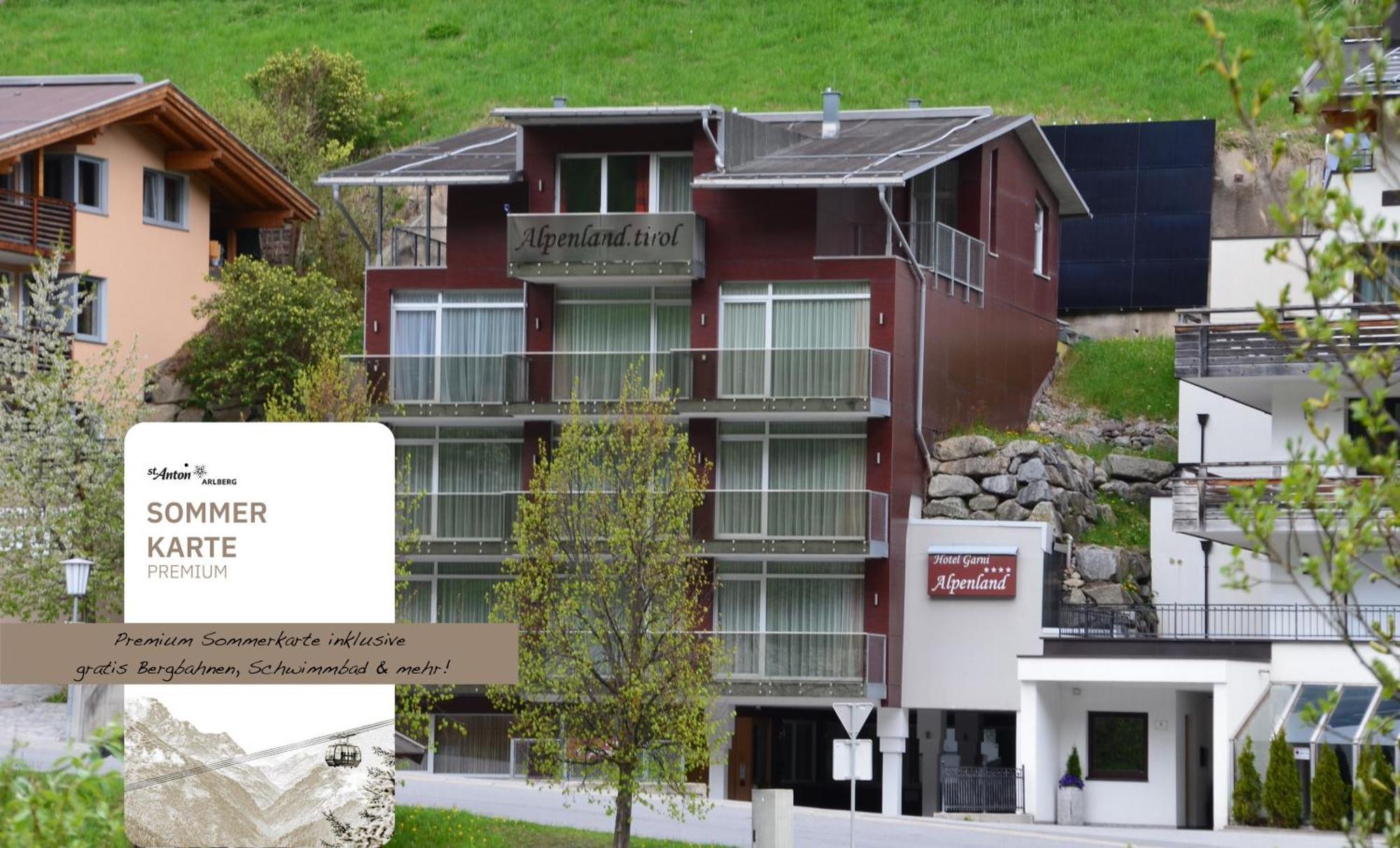 Hotel Alpenland ซังคท์อันทอนอัมอาร์ลแบร์ก ภายนอก รูปภาพ